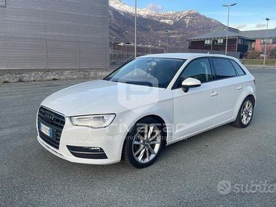 Usata Audi A3 Sportback Ambition 150 CV (110 kW) 2013 Bianco Utilitaria