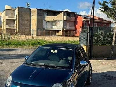 Usata Fiat 500 2014 Blu Cabrio