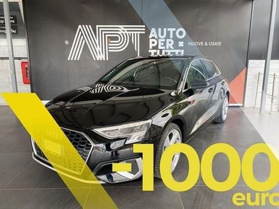 Usata Audi A3 Sportback Advanced 150 CV (110 kW) 2022 Nero Utilitaria