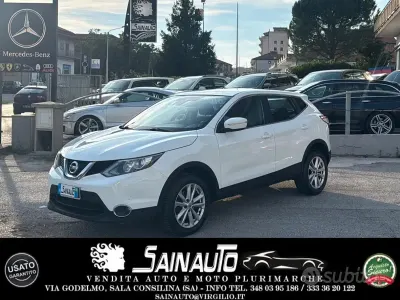 Usata Nissan Qashqai Tekna 110 CV (80 kW) 2014 Bianco SUV
