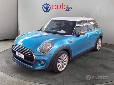 Usata Mini Cooper 136 CV (100 kW) 2015 Blu Utilitaria