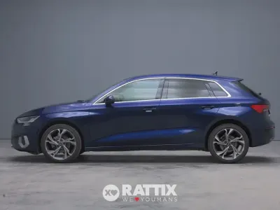 Usata Audi A3 Advanced 116 CV (85 kW) 2023 Blu navarra Berlina