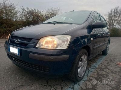 Usata Hyundai Getz 82 CV (60 kW) 2004 Blu Utilitaria