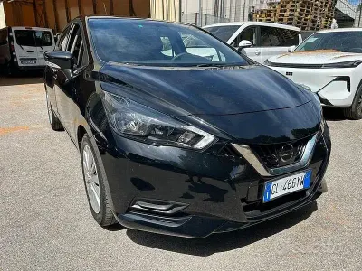 Usata Nissan Micra Acenta 92 CV (67 kW) 2023 Nero Utilitaria
