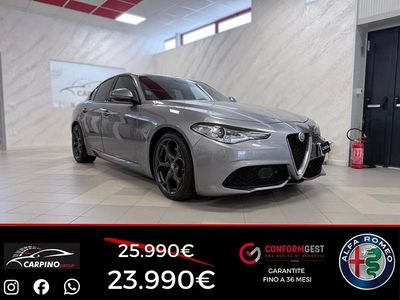 Usata Alfa Romeo Giulia Veloce 211 CV (155 kW) 2017 Grigio Berlina