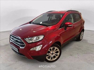 Usata Ford Ecosport Titanium 125 CV (91 kW) 2021 Rosso SUV