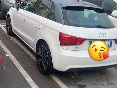 Usata Audi A1 S-Line 90 CV (66 kW) 2013 Bianco Utilitaria