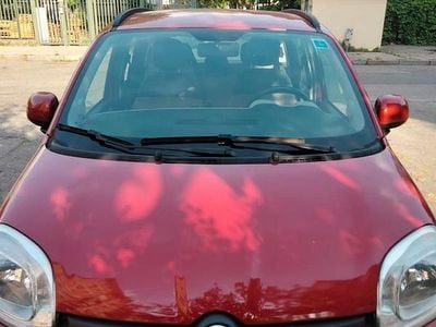 Usata Fiat Panda 2016 Rosso Utilitaria
