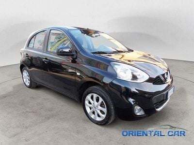 Usata Nissan Micra Acenta 80 CV (58 kW) 2013 Nero Utilitaria