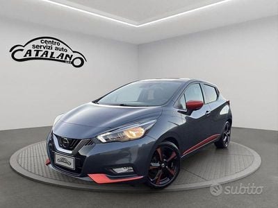 Usata Nissan Micra Tekna 90 CV (66 kW) 2017 Grigio Utilitaria