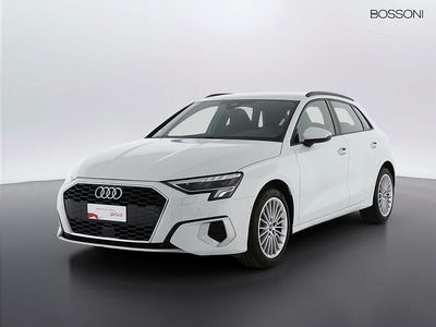 Usata Audi A3 Advanced 110 CV (80 kW) 2023 Bianco Berlina