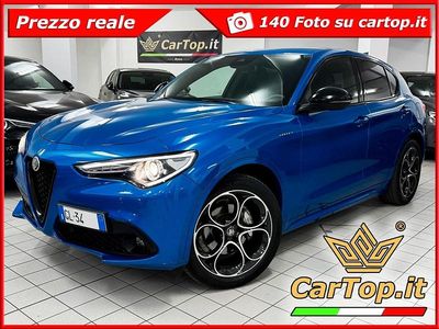 Usata Alfa Romeo Stelvio Veloce 210 CV (154 kW) 2022 Blu SUV