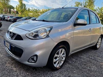 Usata Nissan Micra Tekna 80 CV (58 kW) 2017 Argento Utilitaria