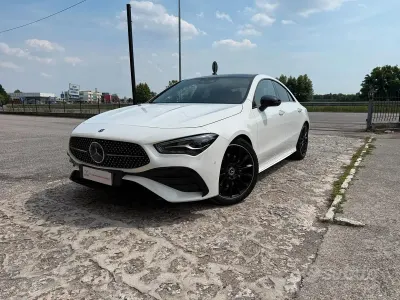 Usata Mercedes CLA200 AMG Line Premium Plus 150 CV (110 kW) 2024 Bianco Coupé