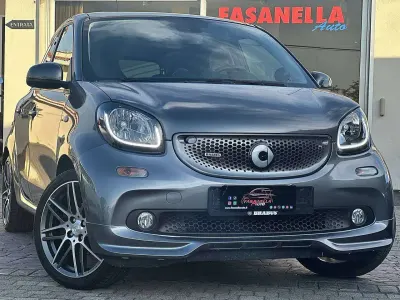 Usata Smart ForFour Brabus Xclusive 109 CV (80 kW) 2017 Grigio Utilitaria