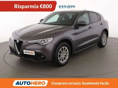 Usata Alfa Romeo Stelvio Business 180 CV (132 kW) 2018 Grigio SUV