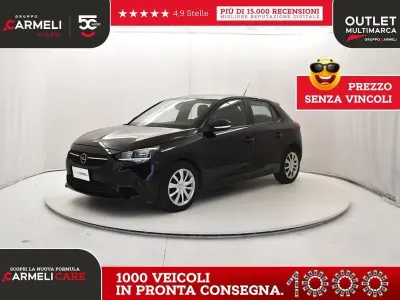 Usata Opel Corsa Edition 101 CV (74 kW) 2019 Nero Utilitaria