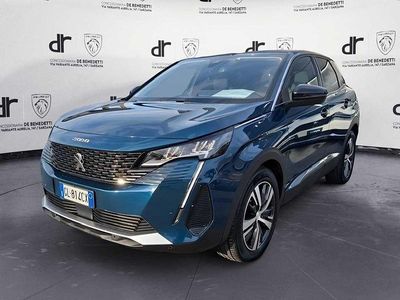 Usata Peugeot 3008 Allure 131 CV (96 kW) 2022 Blu SUV