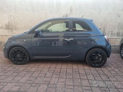 Usata Fiat 500 85 CV (62 kW) 2011 Blu Utilitaria