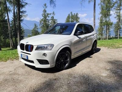 Usata BMW X3 M Sport 211 CV (155 kW) 2013 Bianco SUV