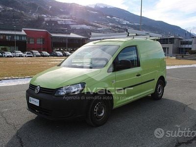 Usata VW Caddy 102 CV (75 kW) 2011 Verde Monovolume