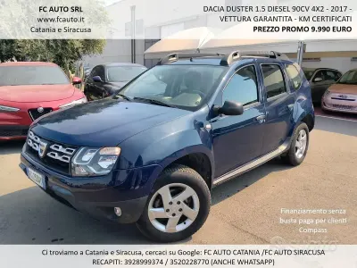 Usata Dacia Duster 90 CV (66 kW) 2017 Blu SUV