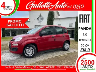 Nuova Fiat Panda 69 CV (50 kW) 2025 Rosso passione pastello (414) Utilitaria