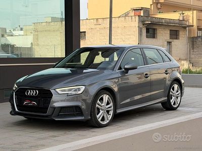Usata Audi A3 S-Line 116 CV (85 kW) 2019 Grigio Berlina