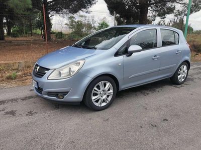 Usata Opel Corsa Enjoy 75 CV (55 kW) 2007 Blu/azzurro Utilitaria