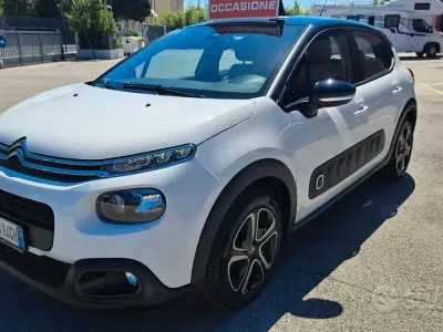 Usata Citroën C3 Shine 102 CV (75 kW) 2020 Bianco Utilitaria