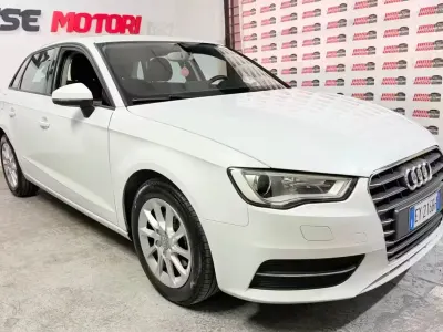Usata Audi A3 Ambiente 110 CV (80 kW) 2014 Bianco Berlina