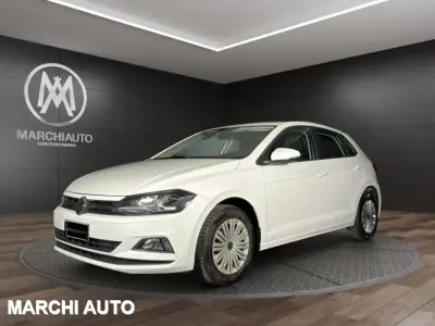 Usata VW Polo Trendline 95 CV (69 kW) 2018 Bianco Utilitaria