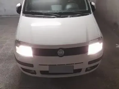 Begagnad Fiat Panda 77 HK (56 kW) 2012 Vit Halvkombi