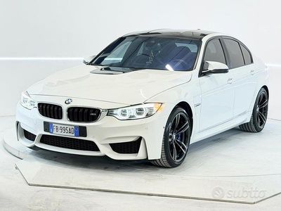 Usata BMW M3 450 CV (330 kW) 2016 Bianco Berlina