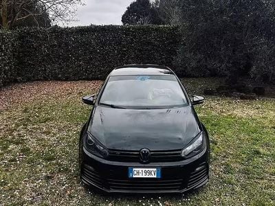 Usata VW Golf VI R 270 CV (198 kW) 2011 Nero Utilitaria