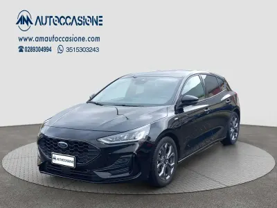 Usata Ford Focus ST-Line 155 CV (114 kW) 2025 Nero Berlina