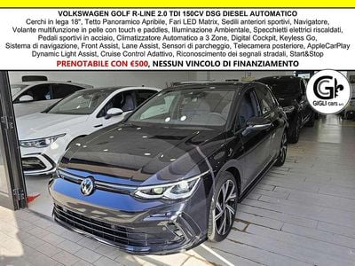 Begagnad VW Golf VIII R-line 150 HK (110 kW) 2024 Svart Sedan