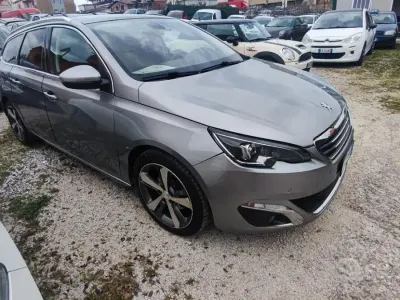 Usata Peugeot 308 SW GT-line 120 CV (88 kW) 2017 Grigio Station wagon