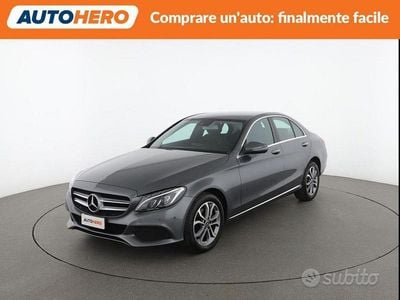 Usata Mercedes C220 170 CV (125 kW) 2018 Grigio Berlina