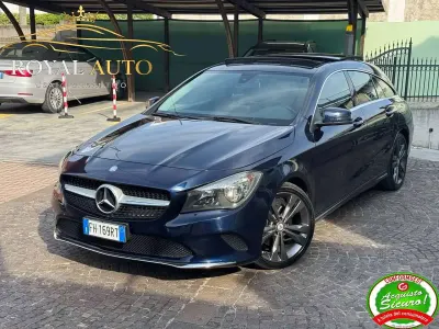 Usata Mercedes CLA200 Shooting Brake Edition 136 CV (100 kW) 2017 Blu/azzurro Station wagon