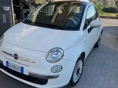 Usata Fiat 500 Lounge 69 CV (50 kW) 2014 Bianco Berlina
