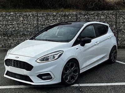 Usata Ford Fiesta ST-Line 125 CV (91 kW) 2018 Bianco Berlina