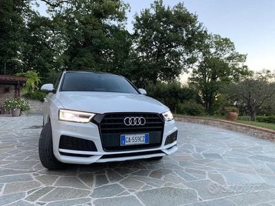 Usata Audi Q3 S-Line 150 CV (110 kW) 2017 Bianco SUV