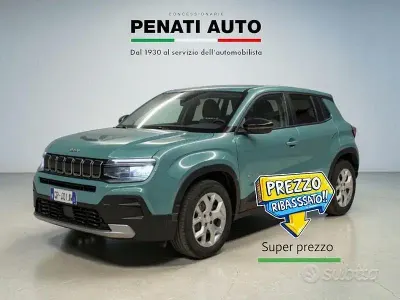 Usata Jeep Avenger Altitude 101 CV (74 kW) 2023 Azzurro SUV