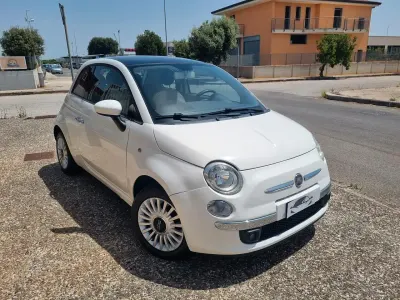 Usata Fiat 500 Lounge 75 CV (55 kW) 2008 Bianco Berlina