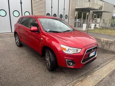 Usata Mitsubishi ASX 116 CV (85 kW) 2015 Dark red SUV