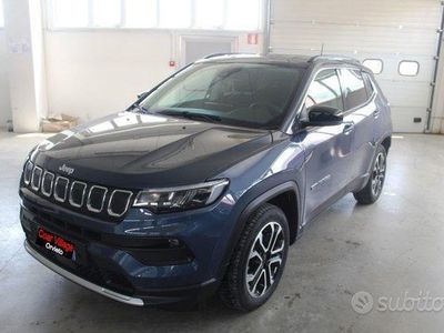 Usata Jeep Compass Limited 131 CV (96 kW) 2022 Blu/azzurro SUV