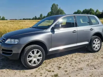Usata VW Touareg 224 CV (164 kW) 2006 Grigio SUV
