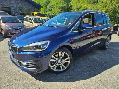 Usata BMW 218 Gran Tourer Luxury Line 150 CV (110 kW) 2018 Blu/azzurro Monovolume