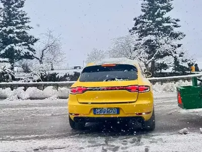 Usata Porsche Macan S 250 CV (183 kW) 2015 Giallo SUV